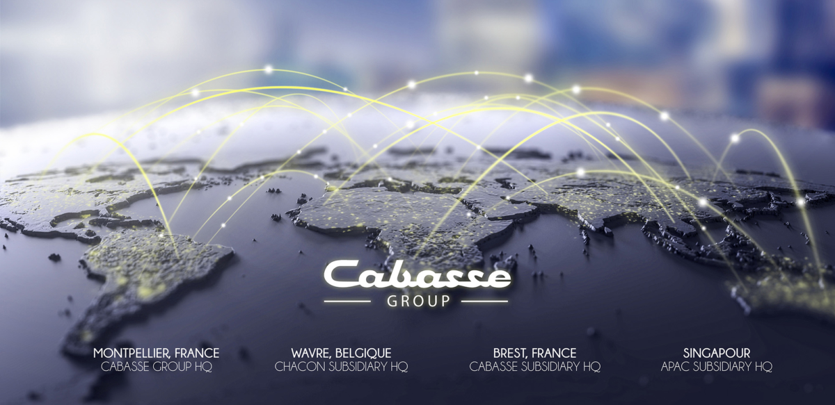 Connection lines Around map , Futuristic Technology Theme Backgr